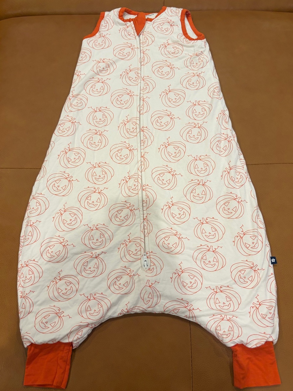 Pumpkin Sleep Sack Walker - Medium